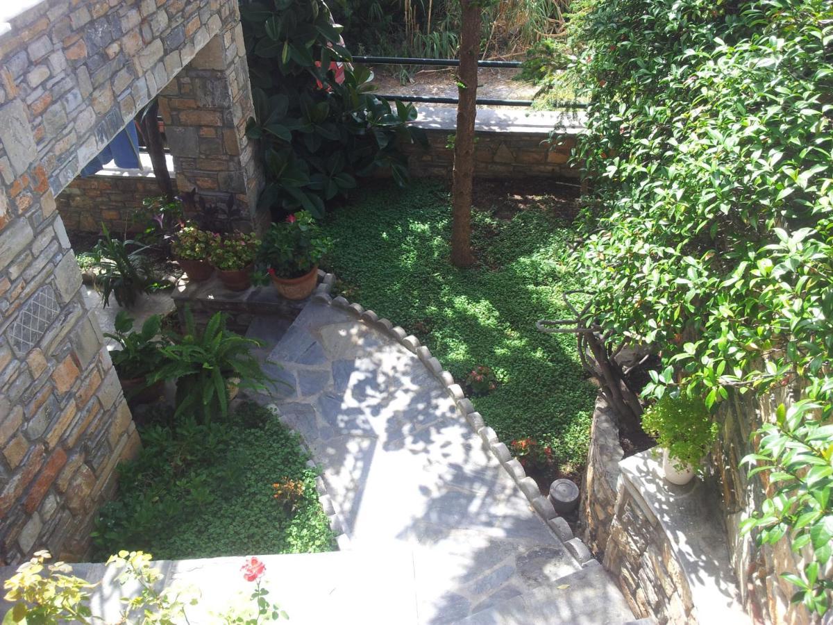 Beach Front House With View Marathos  외부 사진