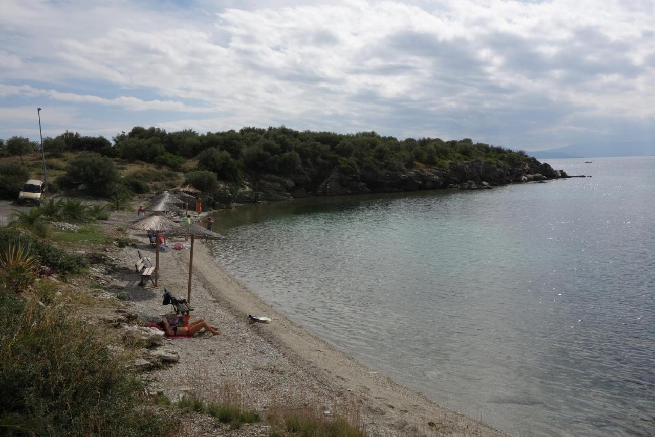 Beach Front House With View Marathos  외부 사진